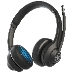 Гарнитура JLab Work Wireless Headset Gen 2 чёрный, беспроводная, Bluetooth/USB-C, до 45 ч, микрофон с шумоподавлением, фото3
