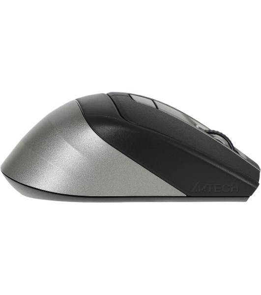 Мышь беспроводная A4Tech Fstyler FB35C серый/черный, 2000 dpi, радиоканал, Bluetooth, USB, кнопки - 6