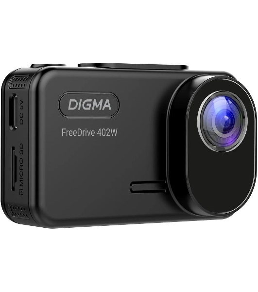 Видеорегистратор Digma FreeDrive 402W, 3840x2160, 2', Wi-Fi, G-сенсор, датчик движения