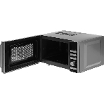 Микроволновая печь Galanz MOS-2402FDS серебристый/черный, 20 л, 800 Вт, переключатели - кнопки, поворотный механизм, фото2