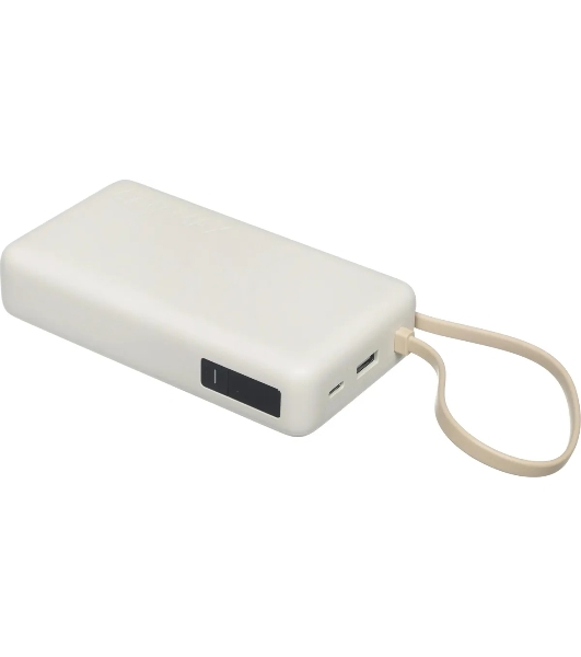 Портативный аккумулятор со встроенным кабелем Xiaomi 67W Power Bank 20000 (Integrated Cable) Tan (BHR08O7GL)