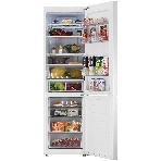 Холодильник Haier C4F640CGWGU1 белый двухкамерный 285/115л морозилка снизу, No Frost, фото4