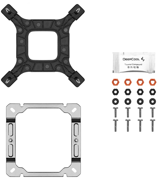 Кулер для процессора DEEPCOOL AK500S DIGITAL SE WH LGA20XX/1700/1200/115X/AM5/AM4 (12шт/кор, TDP 240W, PWM, Fan 120мм, 5 тепл. трубок, Copper Base, белый) RET (R-AK500S-WHADMN-GJD)