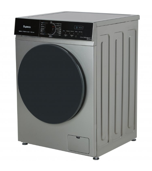 Cтиральная машина Бирюса WM-SN1014/15 M металлик, загрузка фронтальная 10.5 кг, 1400 об/мин, класс: А+++