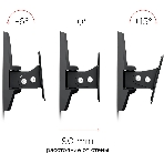 Кронштейн для телевизора Holder LCDS-5003 металлик 10'-26' макс.25кг настенный поворот и наклон, фото5