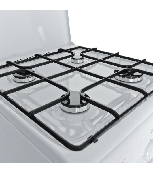 Плита газовая Gefest ПГ 3200-05 белый, конфорок 4 шт, духовка 42 л, 50 см x 85 см x 57 см