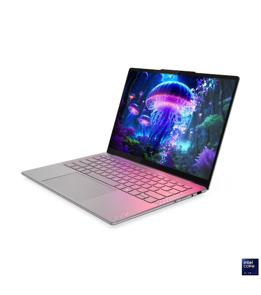 Ноутбук Lenovo Yoga Slim 7 14ILL10 14'(2880x1800 OLED)/Intel Core Ultra 7 256V(2.2Ghz)/16Gb/1024PCISSDGb/noDVD/Int:Intel Arc Graphics 140V/Cam/BT/WiFi/70WHr/war 1y/1.19kg/luna grey/Win11Home + 65W, RU kbd