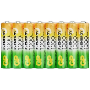 Аккумулятор GP 100AAAHCRGY-B AAA NiMH 1000mAh (16шт) спайка