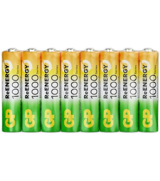 Аккумулятор GP 100AAAHCRGY-B AAA NiMH 1000mAh (16шт) спайка