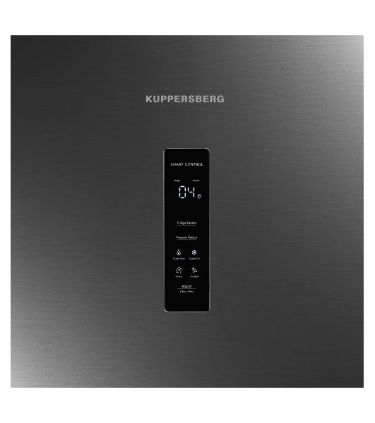 Холодильник Kuppersberg RFCN 2015 X нержавеющая сталь двухкамерный 235/109л морозилка снизу, No Frost