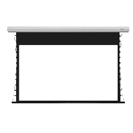 Экран с электроприводом Lumien Cinema Control 185x230 см (раб.область 125х222 см) (100') Matte White FiberGlass черная кайма по периметру, доп.черная область 55 см, триггер., RS232, IR, RF управл. в комплекте, белый корпус 16:9, фото2
