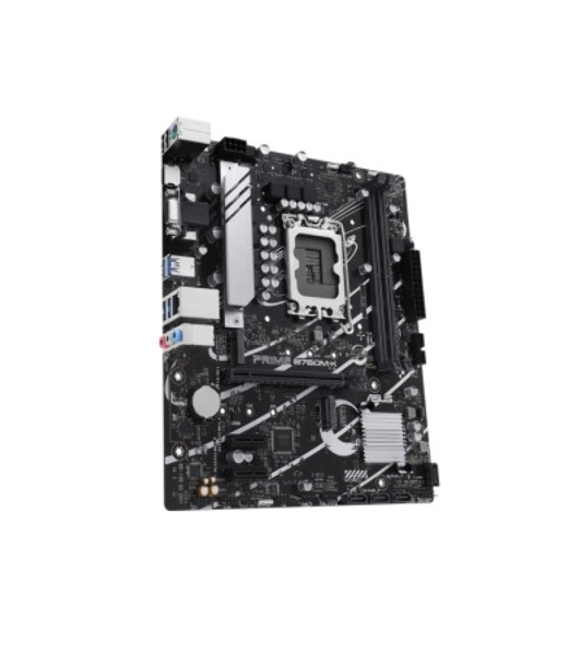 Материнская плата ASUS PRIME B760M-K, LGA 1700, Intel B760, 2xDDR5, 4xSATA, 2xM.2, 1xPCIe 4.0 x16, 2xPCIe x1, 1xHDMI, 1xVGA, 1x 2.5Gb LAN, 2xUSB-A 3.2 Gen 1, 2xUSB-A 2.0, 3x3.5 мм, 7.1, mATX