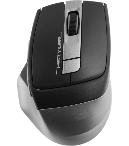 Мышь беспроводная A4Tech Fstyler FG35 серый/черный, 2000 dpi, радиоканал, USB, кнопки - 6