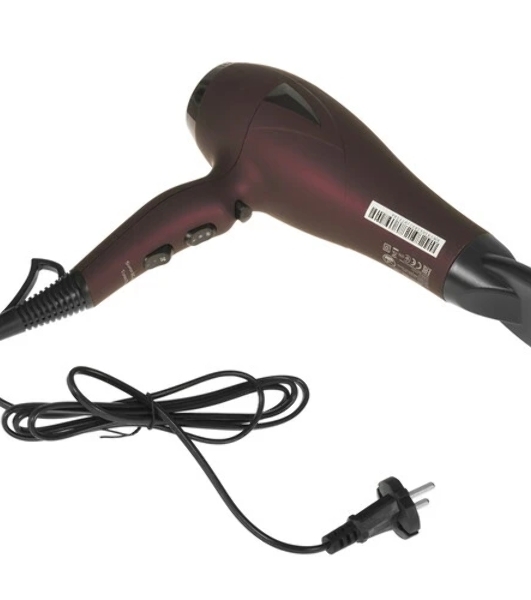Фен Polaris PHD 2010Ti Megapolis Collection фиолетовый, 2100 Вт, ионизация