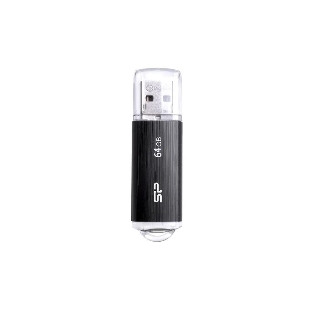 Флешка USB Silicon Power R/W 64Gb Ultima U02 SP064GbUF2U02V1K USB 2.0 черный
