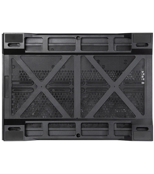Компьютерный корпус Chieftec Visio черный без БП ATX 2x80мм 4x120мм 2x140мм 1xUSB 2.0 2xUSB 3.0 audio bott PSU