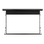 Экран с электроприводом Lumien Cinema Control 185x230 см (раб.область 125х222 см) (100') Matte White FiberGlass черная кайма по периметру, доп.черная область 55 см, триггер., RS232, IR, RF управл. в комплекте, белый корпус 16:9, фото3