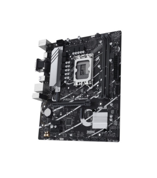 Материнская плата ASUS PRIME B760M-K, LGA 1700, Intel B760, 2xDDR5, 4xSATA, 2xM.2, 1xPCIe 4.0 x16, 2xPCIe x1, 1xHDMI, 1xVGA, 1x 2.5Gb LAN, 2xUSB-A 3.2 Gen 1, 2xUSB-A 2.0, 3x3.5 мм, 7.1, mATX