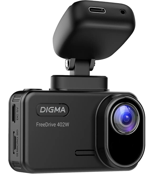 Видеорегистратор Digma FreeDrive 402W, 3840x2160, 2', Wi-Fi, G-сенсор, датчик движения
