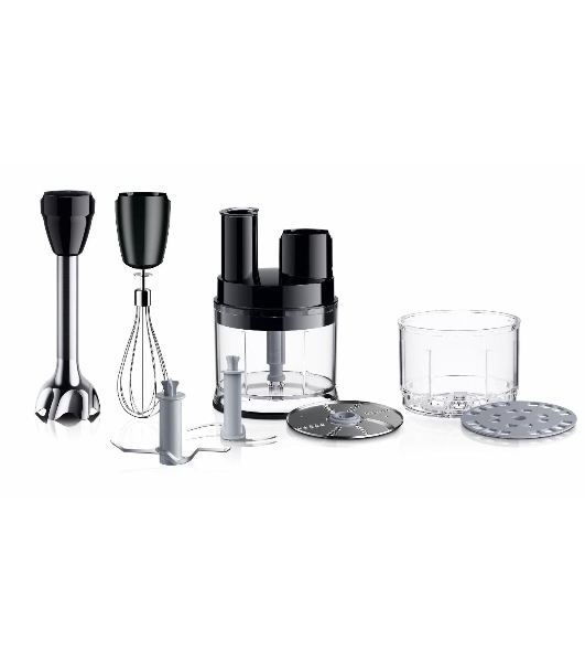 Блендер погружной Braun Multiquick 5 MQ55755MBK черный, 1000 Вт, 21 скорость, турбо