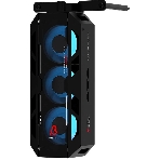 Вентилятор для процессора ALSEYE AS.03.08.0002 (C-RAM-Beta-B, 25-644-250228M5) Product size: 156.75 * 82 * 35мм Material: 0.8мм SPCC thick sheet metal Number of fans: 3 Size: 40 * 40 * 20мм Box: Black Leaf: Milk white Luminous effect: internally emitting ARGb Speed: 2000-5000RPM Outgoing line: Fan 1, 4pin (positive, negative, FG, PWM, фото 1
