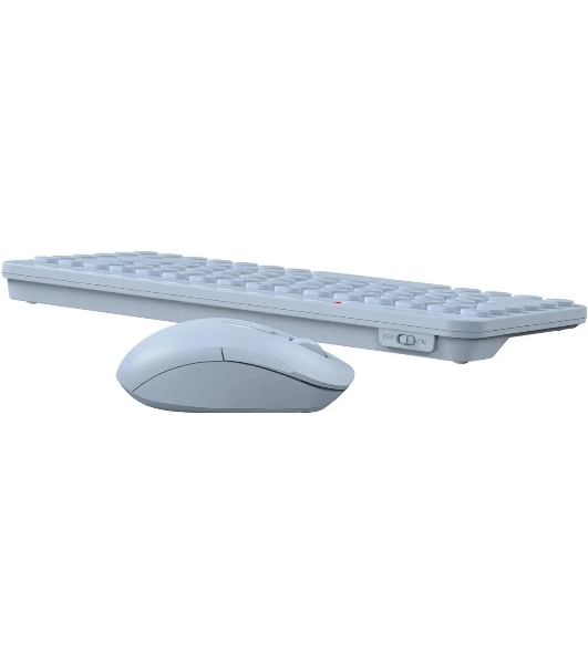 Комплект клавиатура+мышь A4Tech FStyler FG3200 Air Blue беспроводной, USB, 2000 DPI, голубой