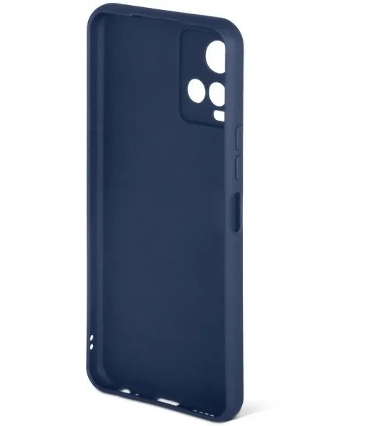 Чехол (клип-кейс) DF vCase-06, для Vivo Y21/Y33s, синий vcase-06 (blue)