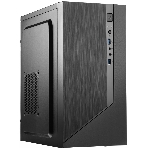 Компьютерный корпус Сase Forza mATX, 450W, 2xUSB 3.0, Black, w/o FAN, 12 см fan PSU, power cord, фото 1