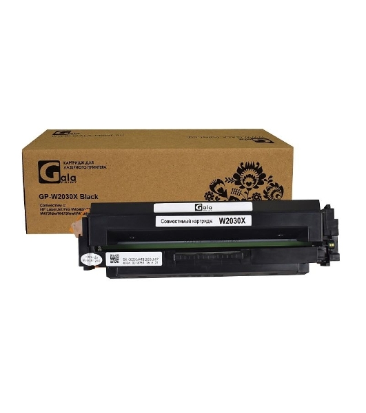 Картридж лазерный GalaPrint GP-W2030X (415X) черный с эмулятором (7500 стр) для HP LaserJet Pro M454dn/M454dw/M479fdw/M479fnw/M479dw/M479fdn