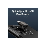Кард-ридер Vention CLMH0/серый/OTG USB 2.0 CM/MicroSD/USB Type-C/металл, фото4