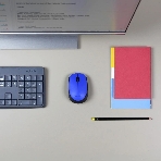Мышь беспроводная Logitech M171 синий, 1000 dpi, радиоканал, USB, кнопки - 3, фото6