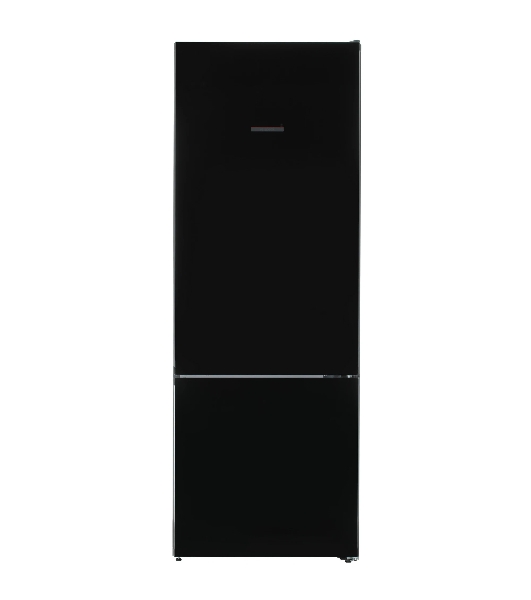 Холодильник Bosch KGN56LB31U черный двухкамерный 279/87л морозилка снизу, No Frost