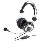 Гарнитура Genius HS-04SU черный/серый, проводная, фото 1