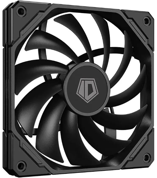 Вентилятор для корпуса ID-Cooling TF-12015-K черный, 120 мм, 2200 об/мин, 32.3 дБ, 4 pin