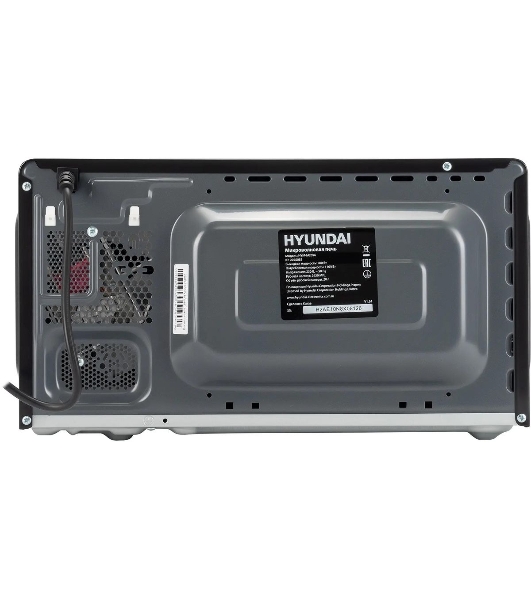 Микроволновая печь Hyundai HYM-M2096 черный, 20 л, 700 Вт, переключатели - поворотный механизм