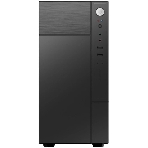 Компьютерный корпус Case Forza mATX case, black, w/PSU 450W 12cm, w/2xUSB3.0, w/pwr cord, w/o FAN, фото 1
