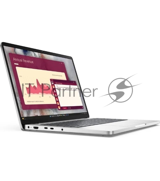 Ноутбук DELL 14 Pro Core Ultra 5 235U 14,0' FHD+ (1920 x 1200) IPS,AG,300 nit, 16GB DDR5 (1x16GB) 512GB SSD Intel Arc graphics,3cell,Backlit,FPR,2y,W11Pro/English KB/Eng