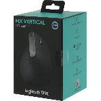 Мышь беспроводная/проводная Logitech MX Vertical графитовый, 4000 dpi, радиоканал, Bluetooth, USB, кнопки - 6, фото2