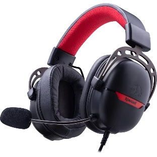 Гарнитура Redragon Aurora чёрный, проводная, USB