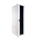 Шкаф коммутационный ЦМО (ШТК-Э-42.8.8-13АА) напольный 42U 800x800 мм пер. дв. стекл металл 2 бок. пан. 710 кг серый 715 мм 105 кг, фото 1