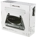 Проигрыватель винила Audio-Technica AT-LP60XUSB полностью автоматический серебристый, фото5