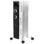 Обогреватель масляный Centek CT-6221-5 (5 секций) белый, 400/600/1000 Вт, 12,5 м2, 3 режима, термостат, фото 1