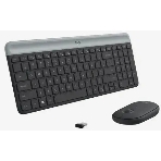 Комплект клавиатура+мышь Logitech MK470 беспроводной, USB, 1000 DPI, чёрный, фото4