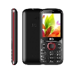 Мобильный телефон BQ 2440 Step L+ черный/красный, фото 1