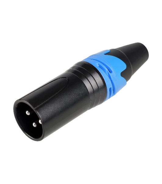Комплект кабельных разъемов Wize WXLR-3PM-5 XLR 3 pin, (вилка), 5 шт. в комплекте