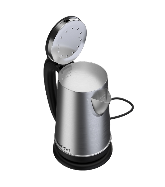 Чайник электрический Maxvi KE1822S silver-black