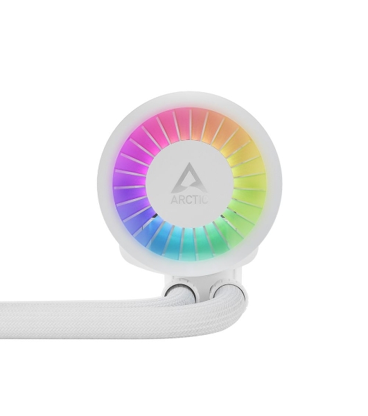 Жидкостная система охлаждения Arctic Liquid Freezer III 240 A-RGb белый, 120 мм, алюминий, 2800 об/мин, 25 дБ, 4 pin, 250 Вт