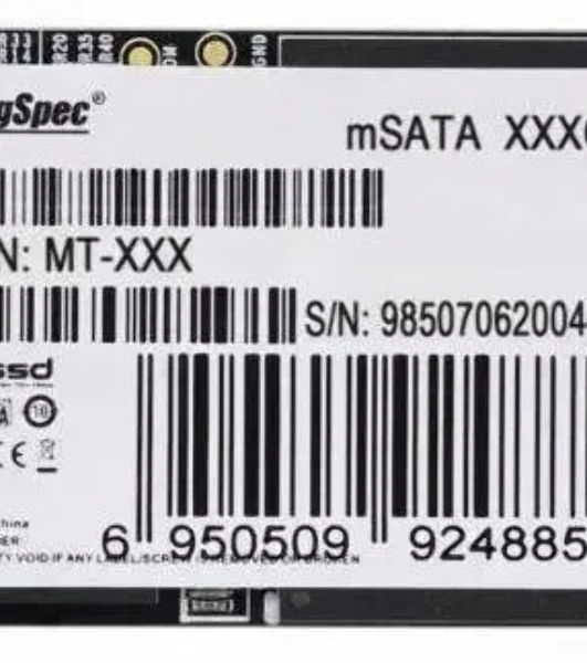 Накопитель SSD KINGSPEC MT Series MT-512, mSATA, R/W 560/540, 3D NAND