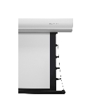 Экран с электроприводом Lumien Cinema Control 185x230 см (раб.область 125х222 см) (100') Matte White FiberGlass черная кайма по периметру, доп.черная область 55 см, триггер., RS232, IR, RF управл. в комплекте, белый корпус 16:9, фото7