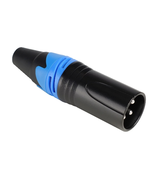 Комплект кабельных разъемов Wize WXLR-3PM-5 XLR 3 pin, (вилка), 5 шт. в комплекте
